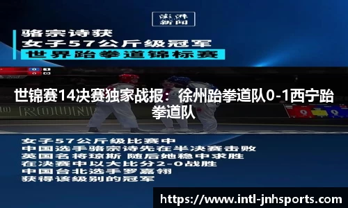世锦赛14决赛独家战报：徐州跆拳道队0-1西宁跆拳道队